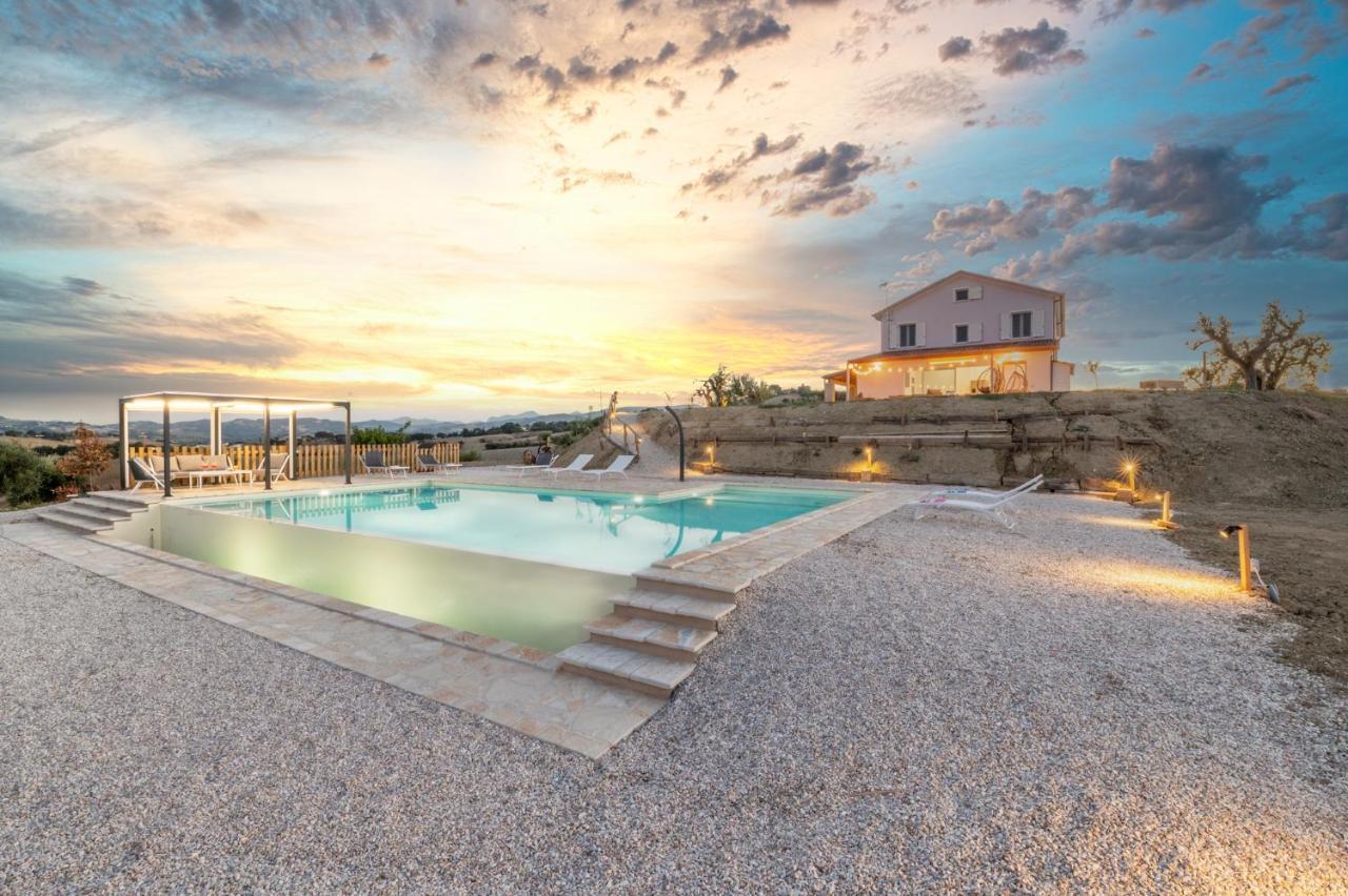 Casal Del Sole - La Ginestra Apartment Montefelcino Exterior foto