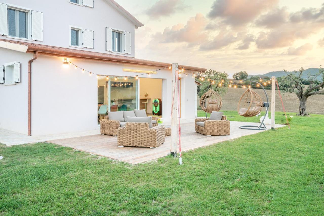 Casal Del Sole - La Ginestra Apartment Montefelcino Exterior foto