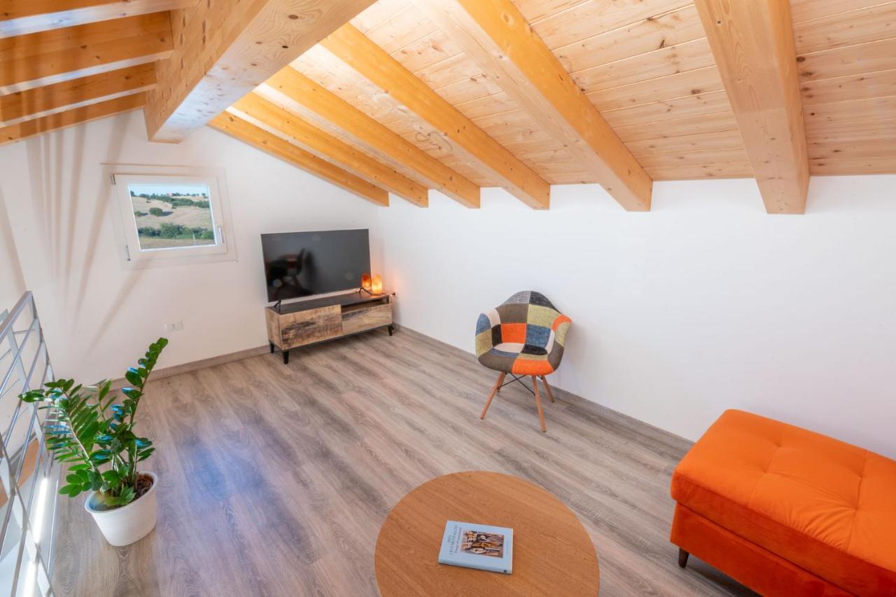 Casal Del Sole - La Ginestra Apartment Montefelcino Exterior foto